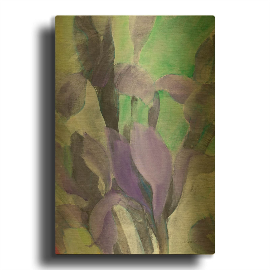 'Promise Of Spring 1' By Albena Hristova Gold Metal Wall Art