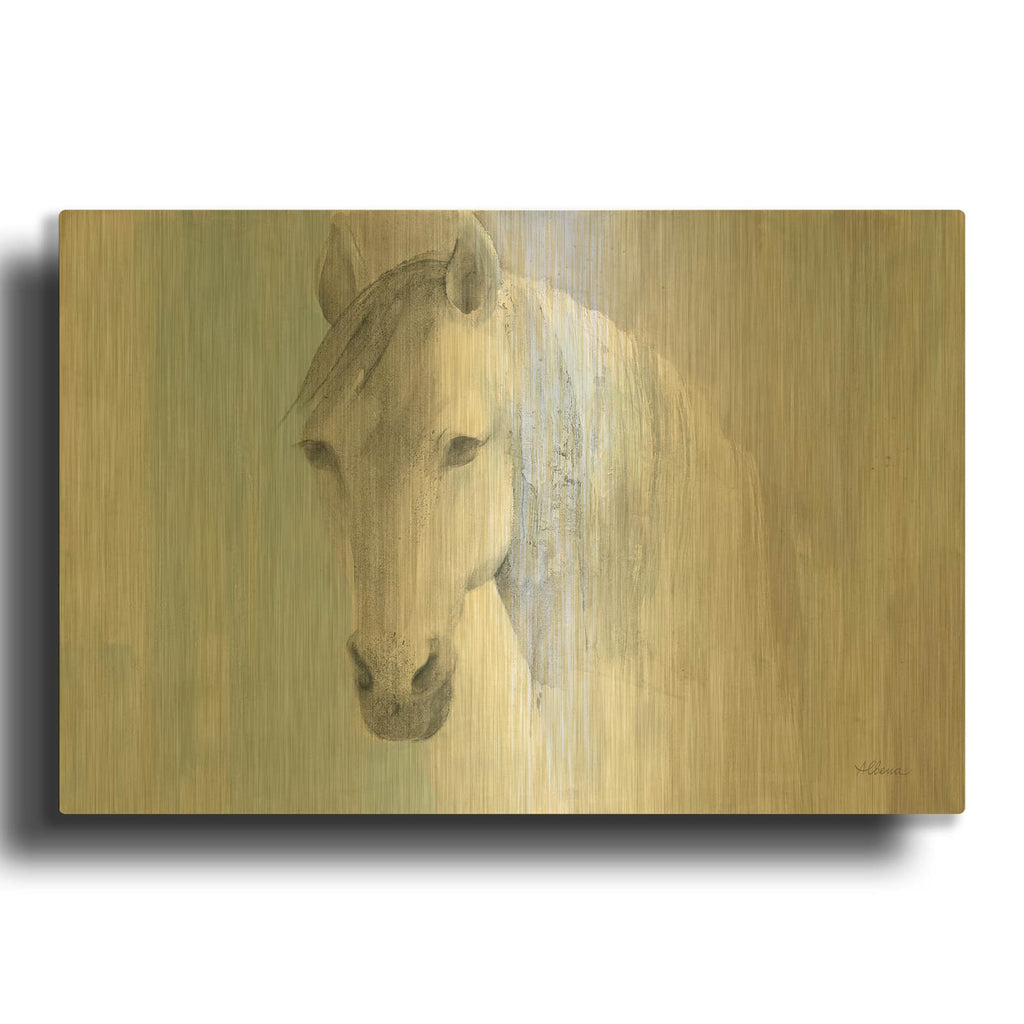 'Summer' By Albena Hristova Gold Metal Wall Art