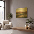 'Terracotta Valley' By Haley Knighten Gold Metal Wall Art