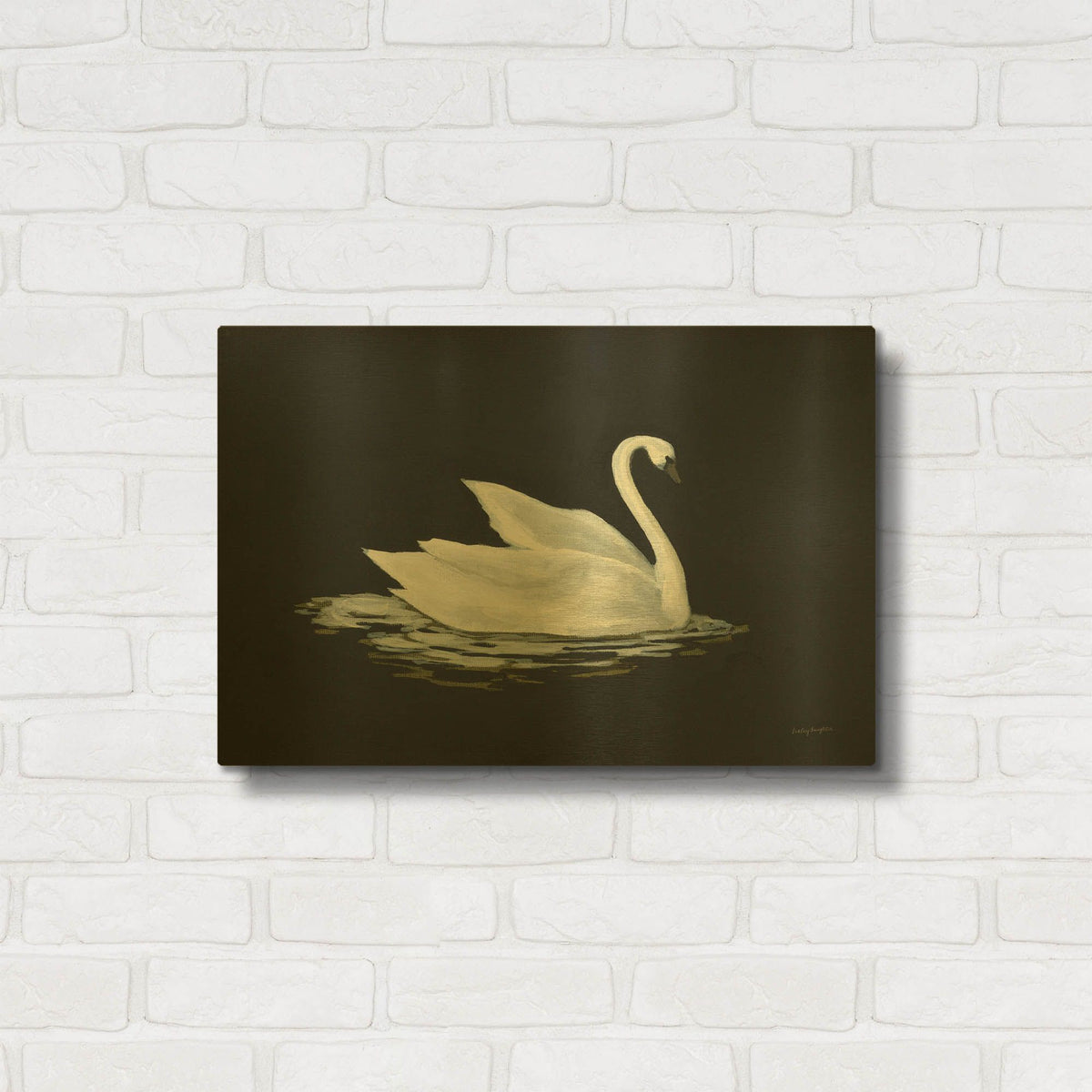 'Night Moves' By Haley Knighten Gold Metal Wall Art