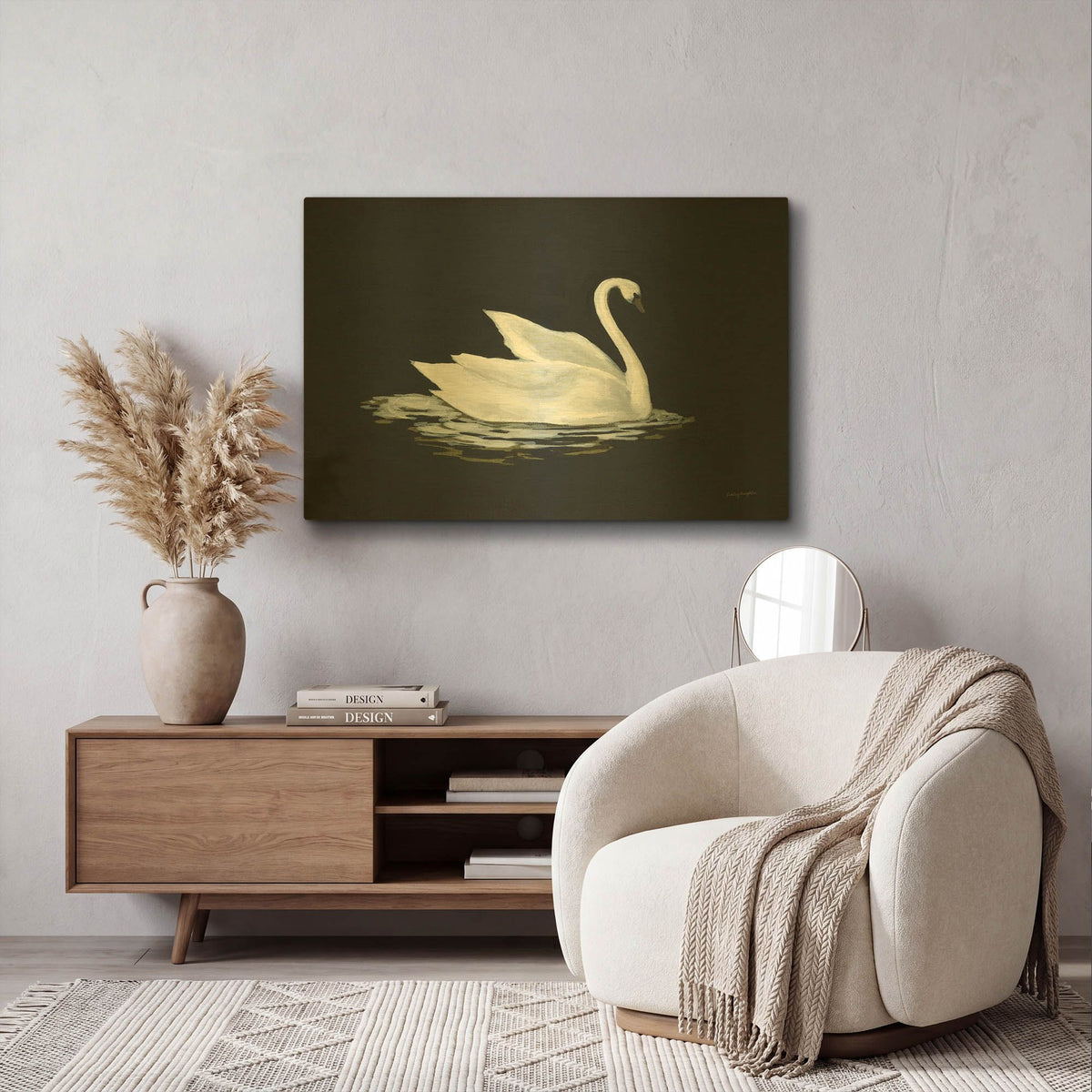 'Night Moves' By Haley Knighten Gold Metal Wall Art