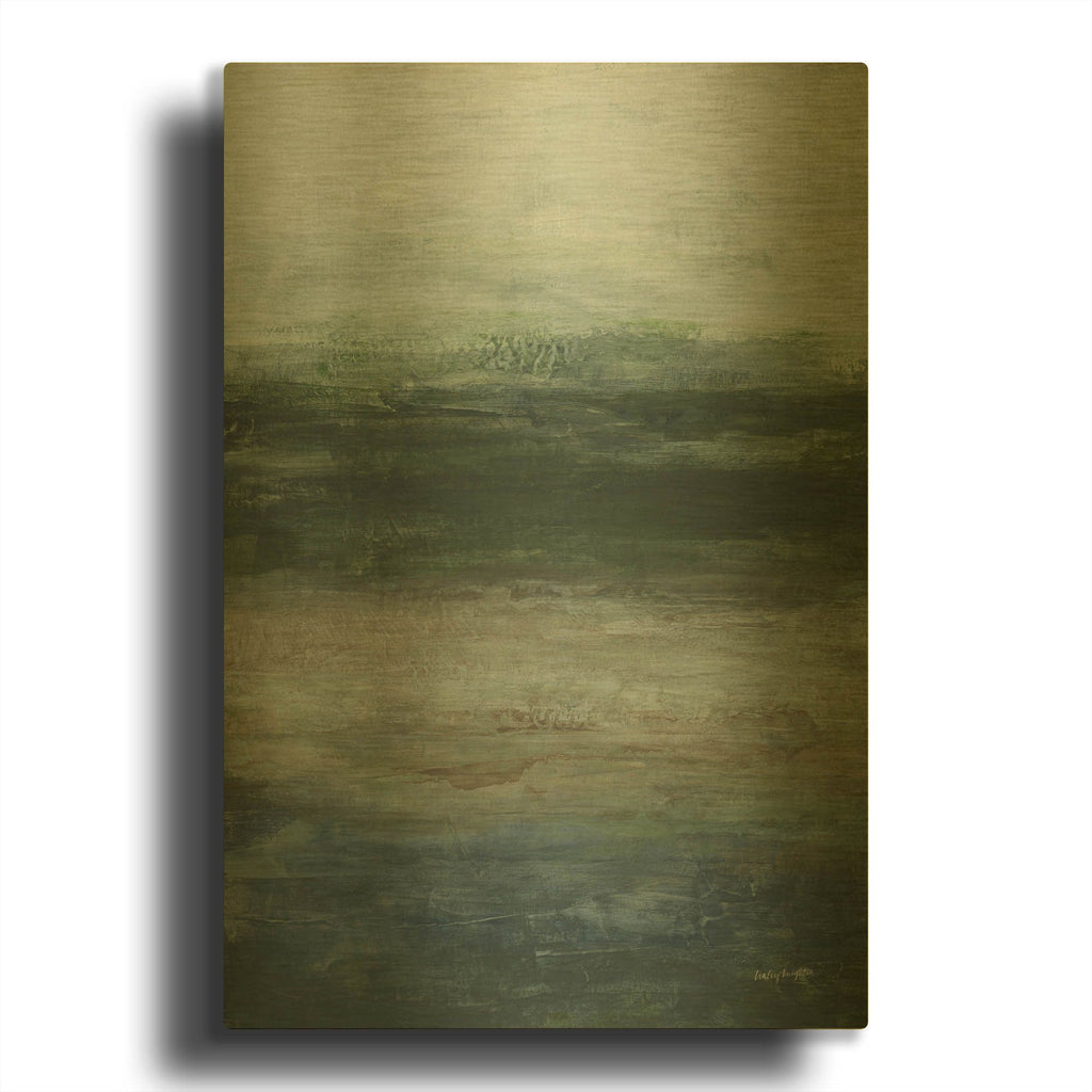 'Slow Motion' By Haley Knighten Gold Metal Wall Art