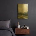 'Blain Bottom' By Haley Knighten Gold Metal Wall Art