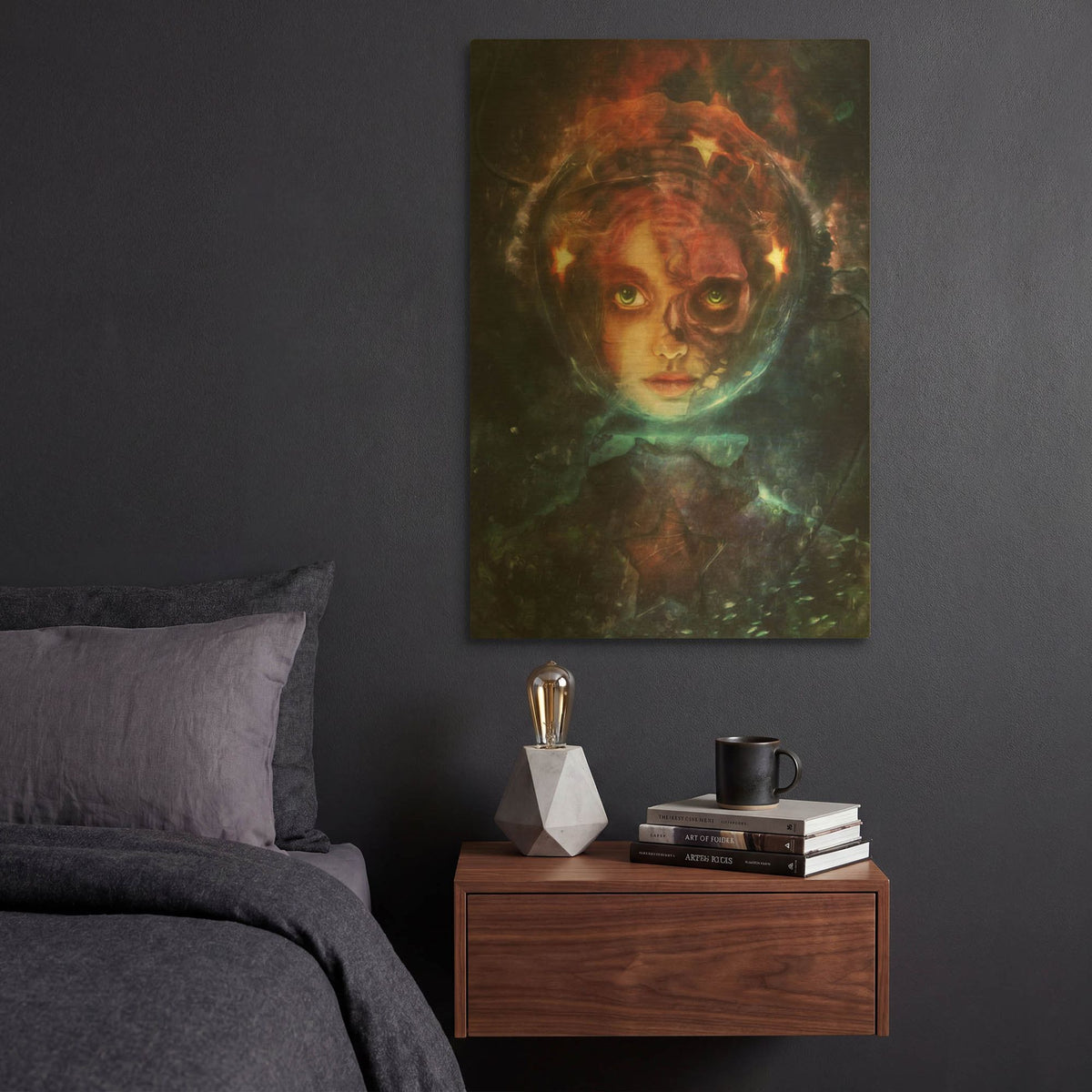 'Labyrinth' By Mario Sanchez Nevado Gold Metal Wall Art