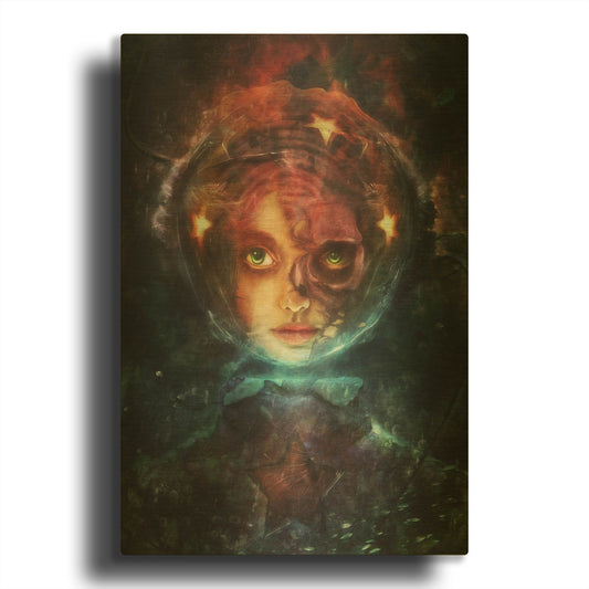 'Labyrinth' By Mario Sanchez Nevado Gold Metal Wall Art