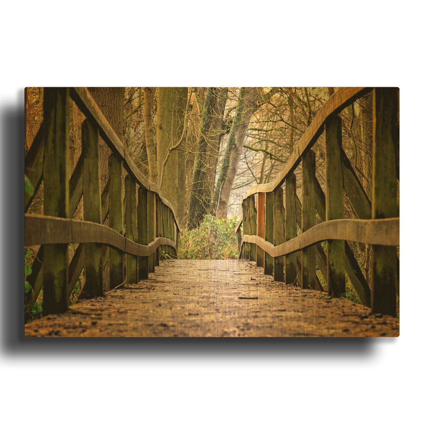 'Away' By LUXE Gold Metal Wall Art