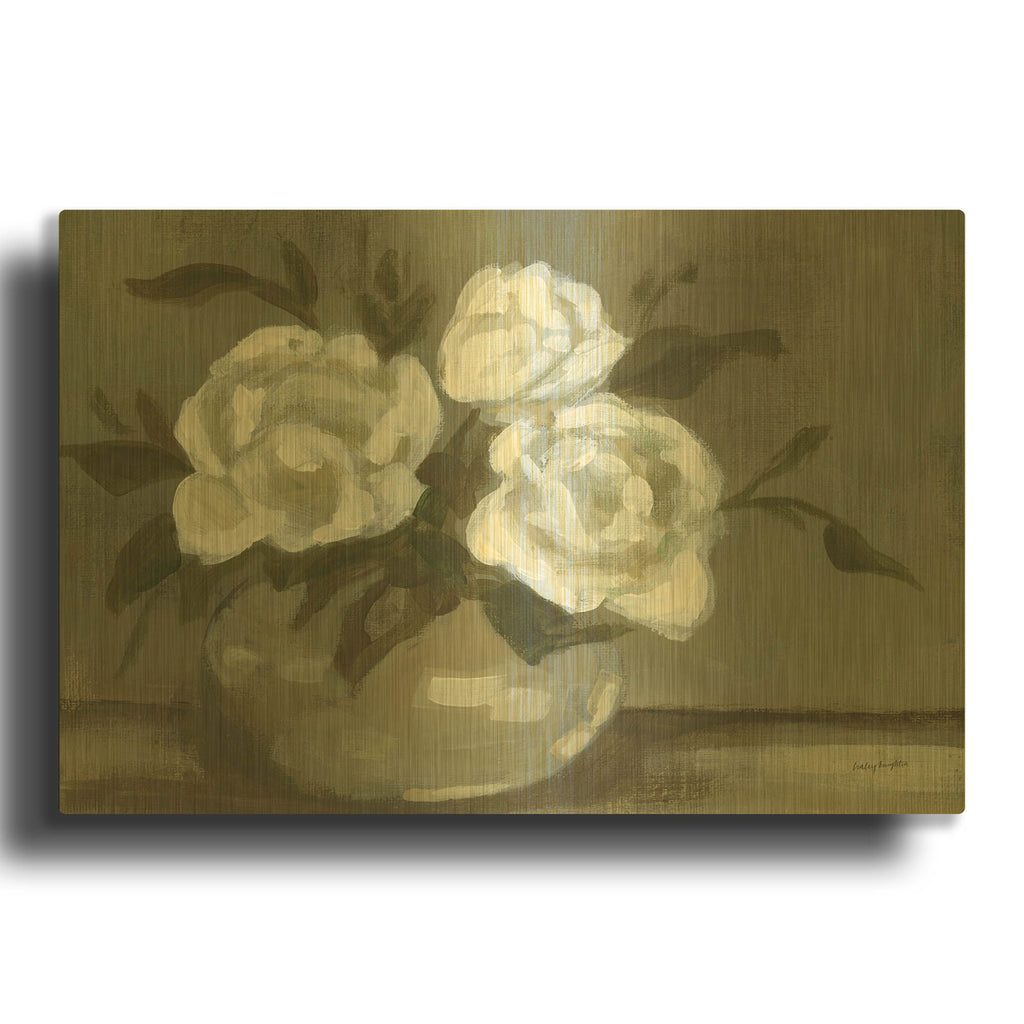 'Maude' By Haley Knighten Gold Metal Wall Art
