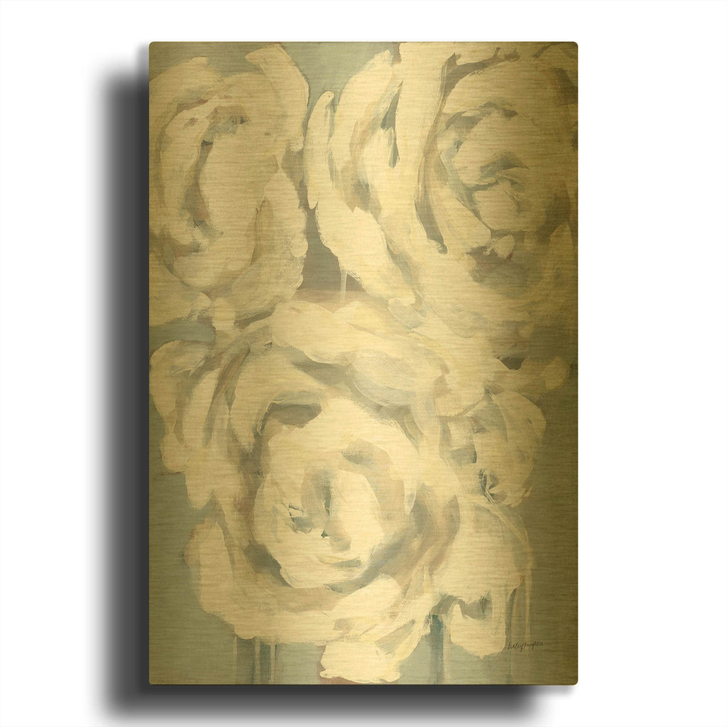 'Maggie 1' By Haley Knighten Gold Metal Wall Art