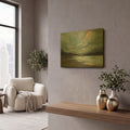 'Lilly Dale' By Haley Knighten Gold Metal Wall Art