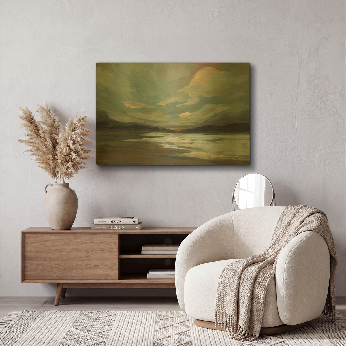 'Lilly Dale' By Haley Knighten Gold Metal Wall Art