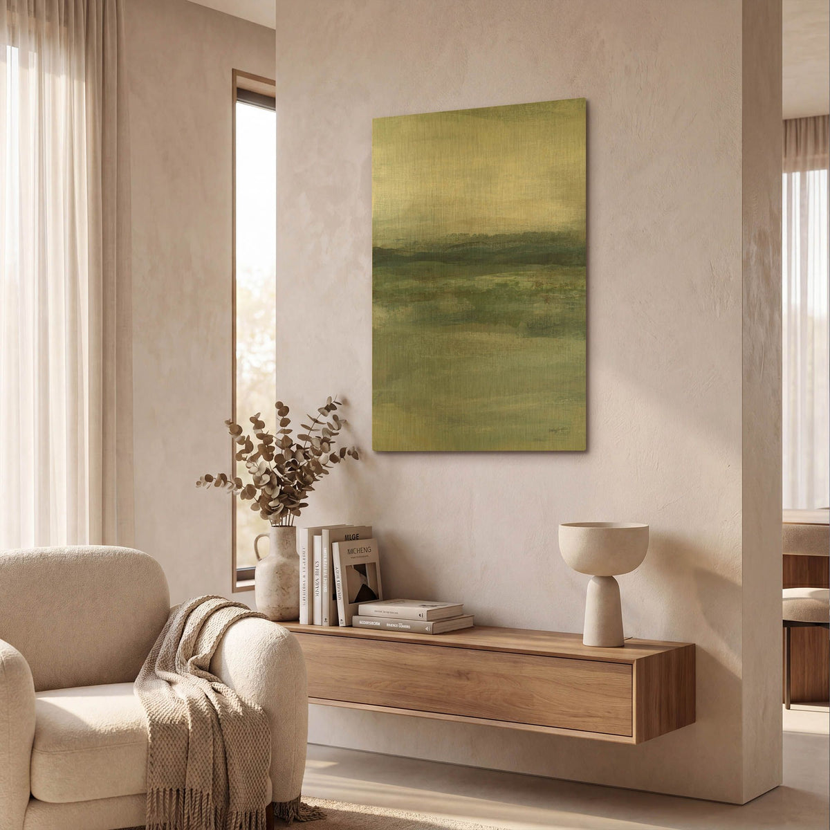 'Time Lapse 1' By Haley Knighten Gold Metal Wall Art