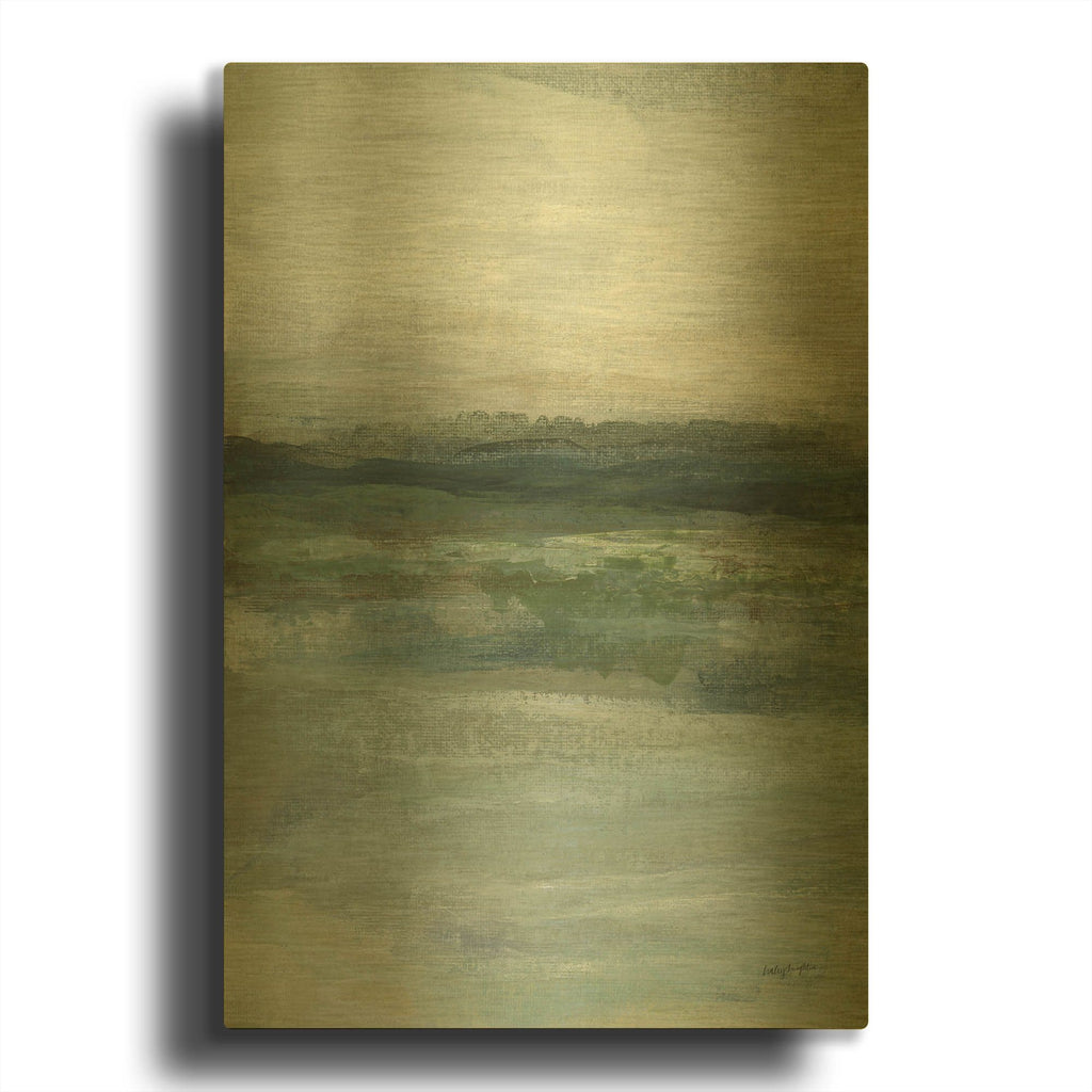 'Time Lapse 1' By Haley Knighten Gold Metal Wall Art
