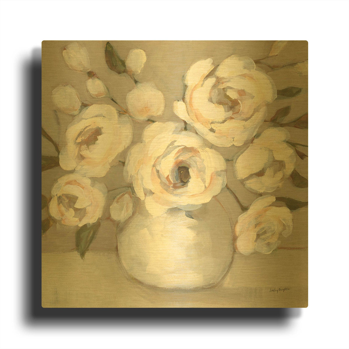 'Billy Jean' By Haley Knighten Gold Metal Wall Art