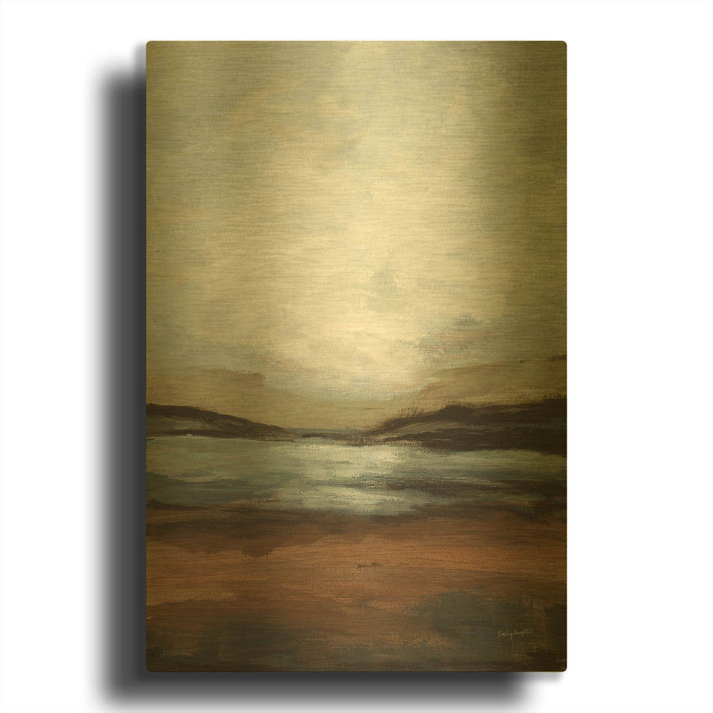 'Copper Creek' By Haley Knighten Gold Metal Wall Art