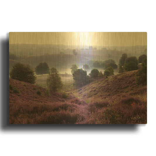 'Oh Yeah' By Martin Podt Gold Metal Wall Art