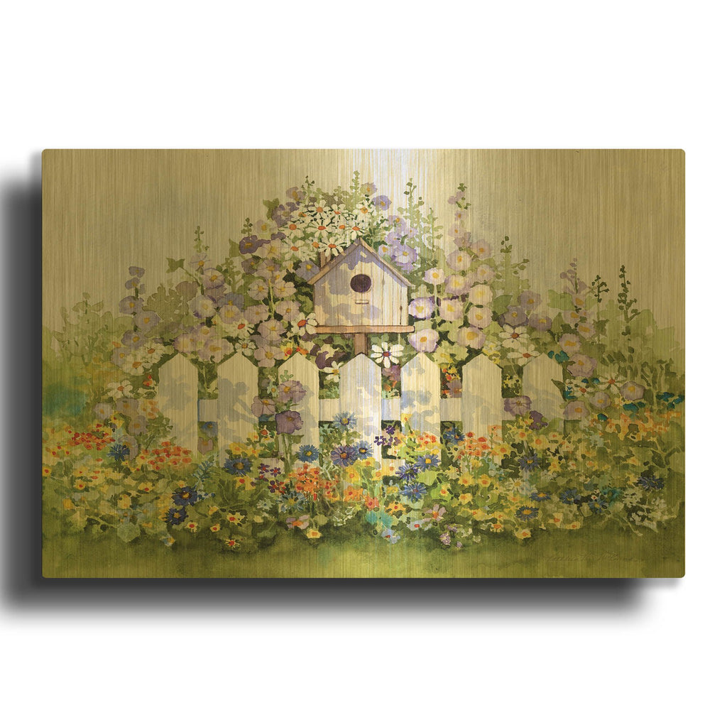 'Summer Special' By Kathleen Parr Gold Metal Wall Art