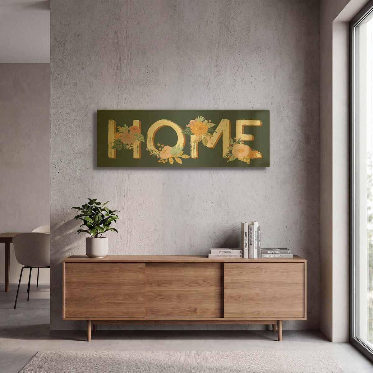 'September Sweetness Ix' By Laura Marshall Gold Metal Wall Art