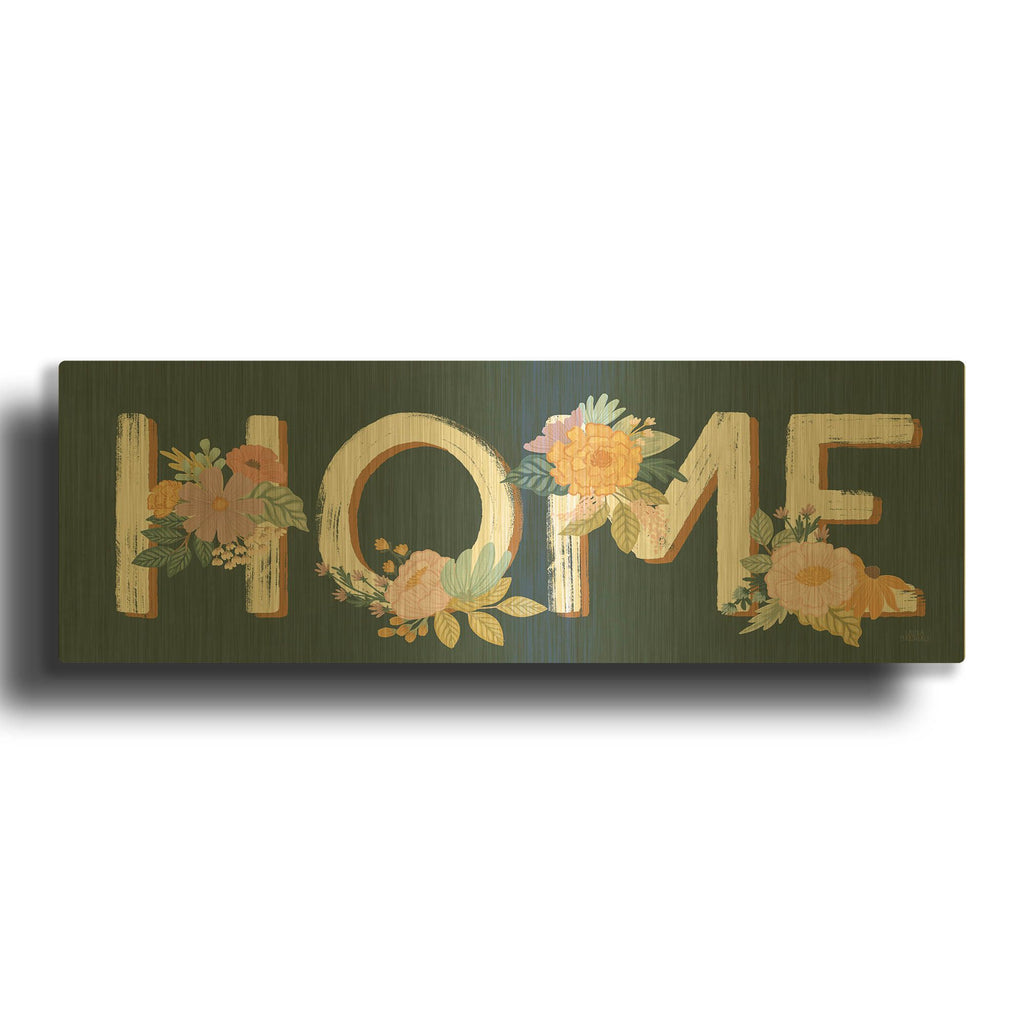 'September Sweetness Ix' By Laura Marshall Gold Metal Wall Art