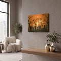 'Hocus Pocus 1' By Laura Marshall Gold Metal Wall Art
