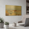 'Western Slope' By Pamela Munger Gold Metal Wall Art