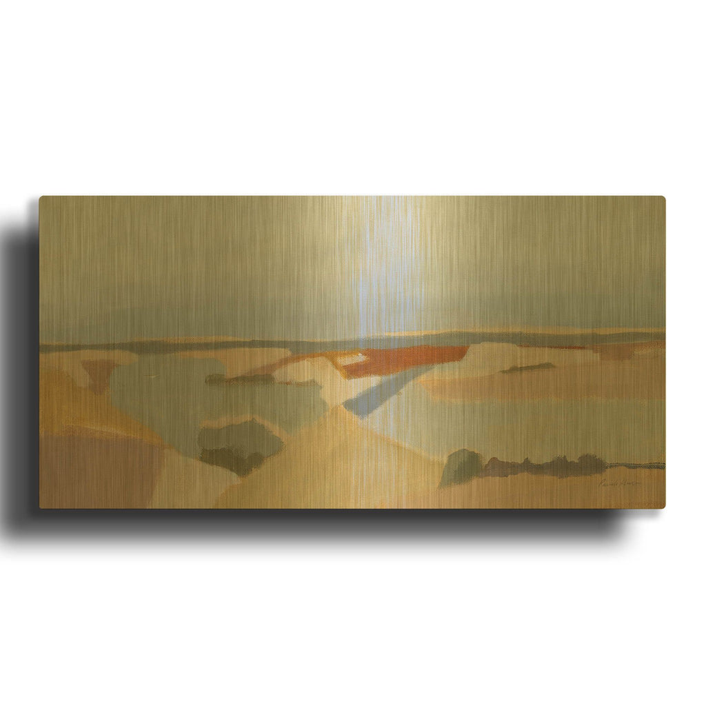'Western Slope' By Pamela Munger Gold Metal Wall Art