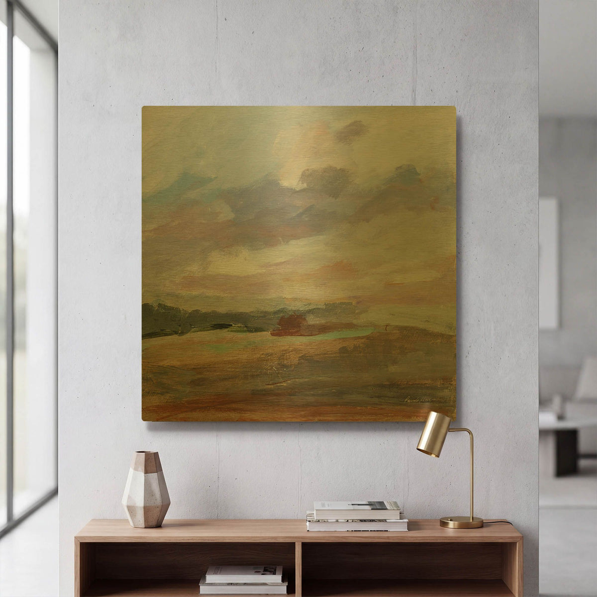 'Without End' By Pamela Munger Gold Metal Wall Art