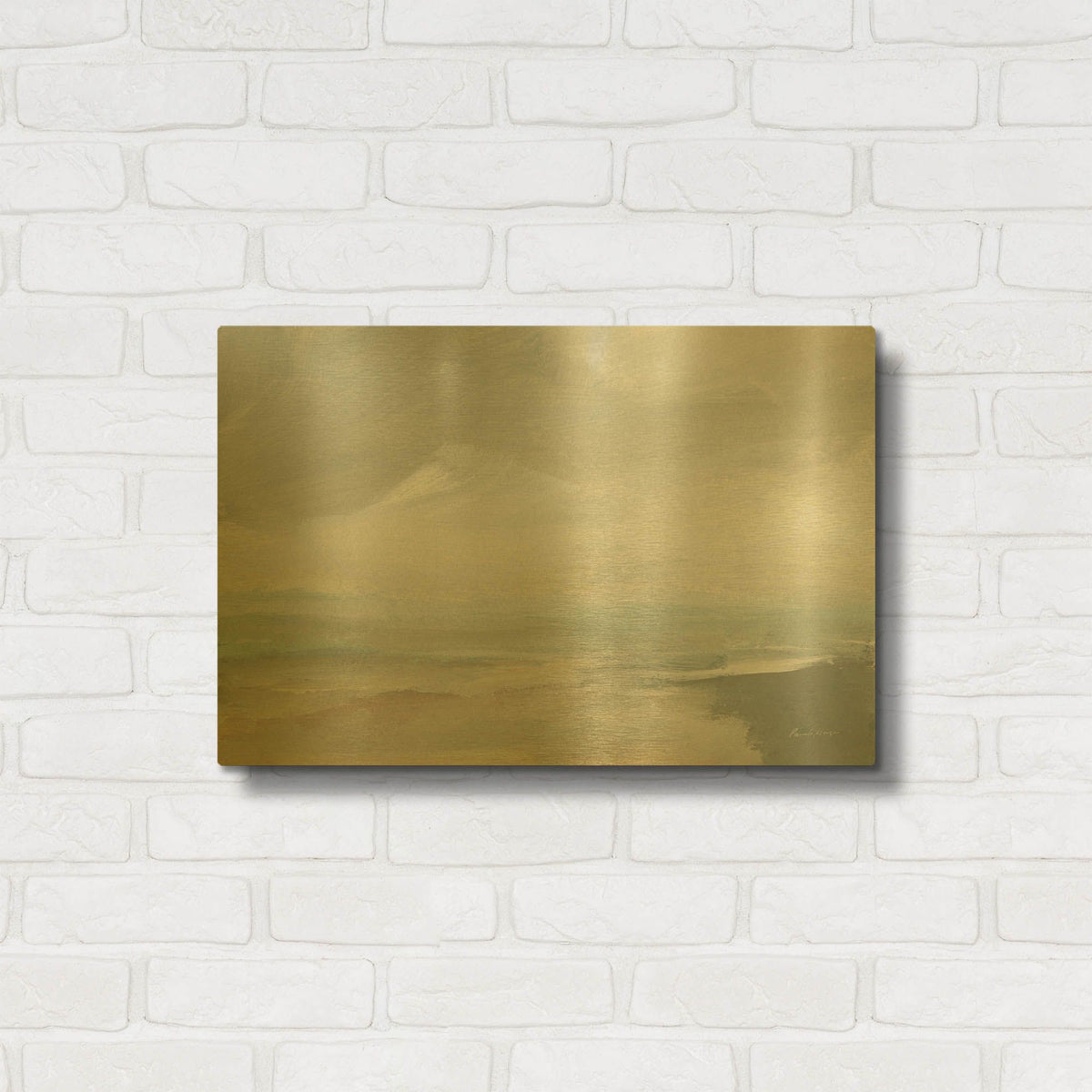 'Tradewinds' By Pamela Munger Gold Metal Wall Art