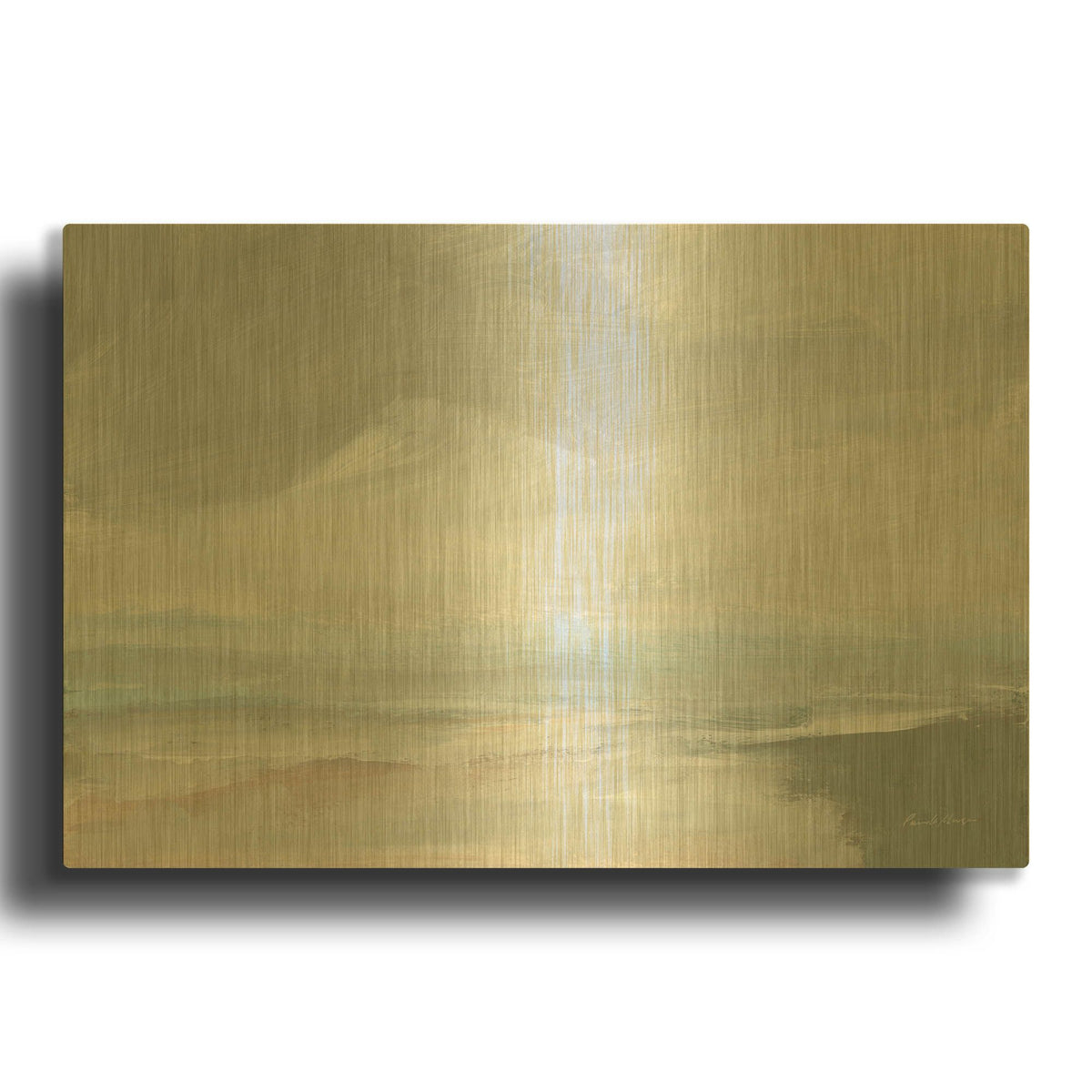 'Tradewinds' By Pamela Munger Gold Metal Wall Art