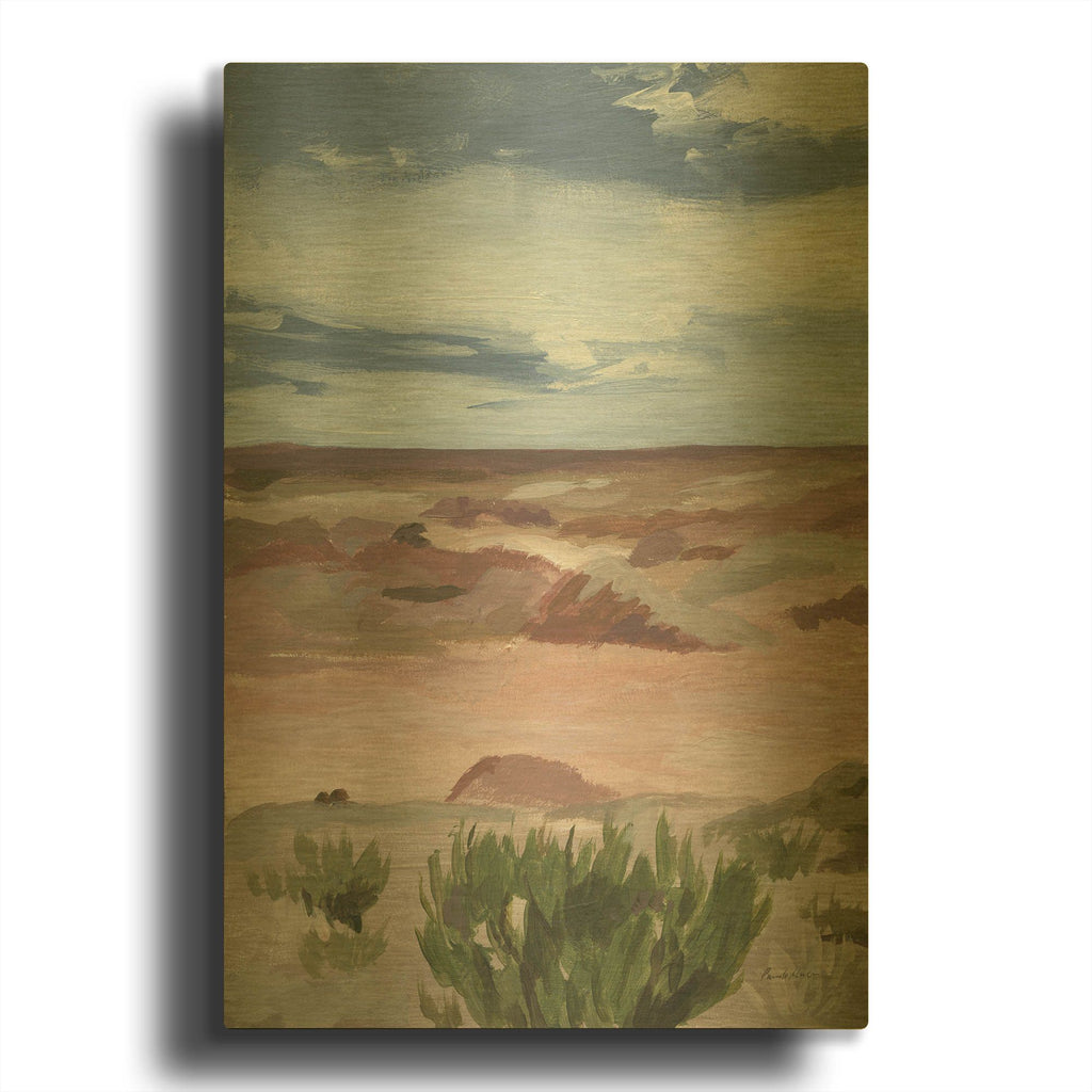 'Petrified Forest' By Pamela Munger Gold Metal Wall Art
