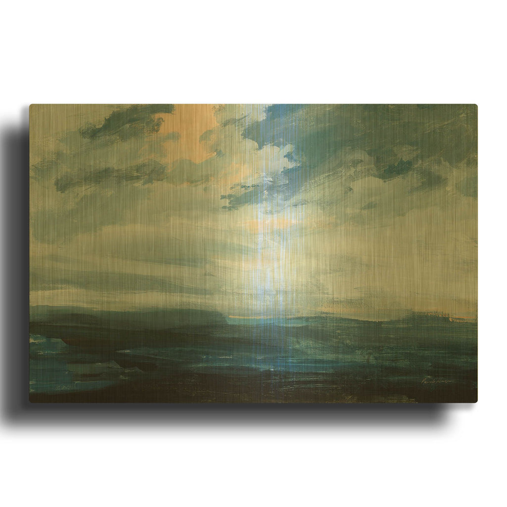 'Tempest' By Pamela Munger Gold Metal Wall Art