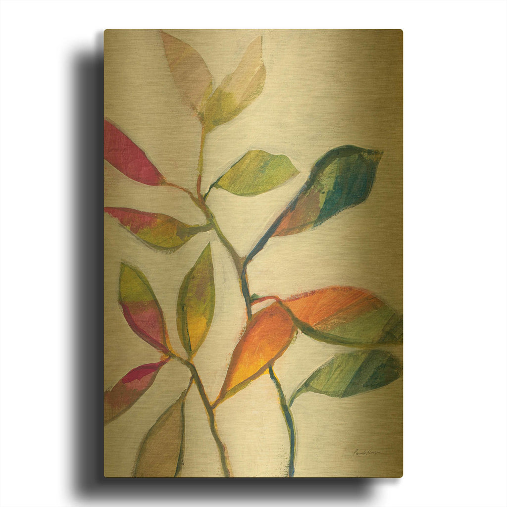 'Plant Care' By Pamela Munger Gold Metal Wall Art