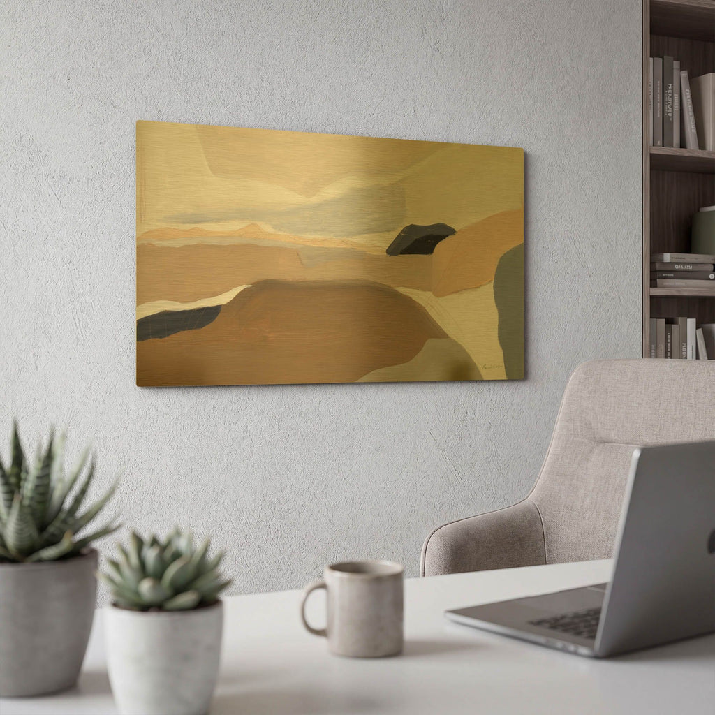 'Seasonal Changes' By Pamela Munger Gold Metal Wall Art