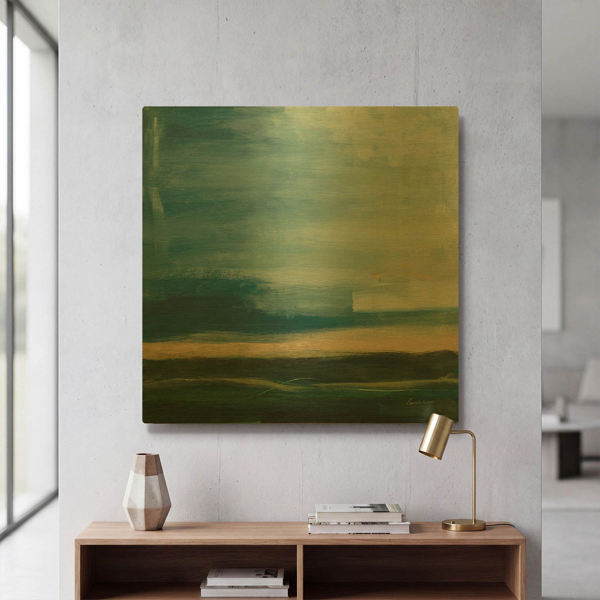 'Life Light' By Pamela Munger Gold Metal Wall Art