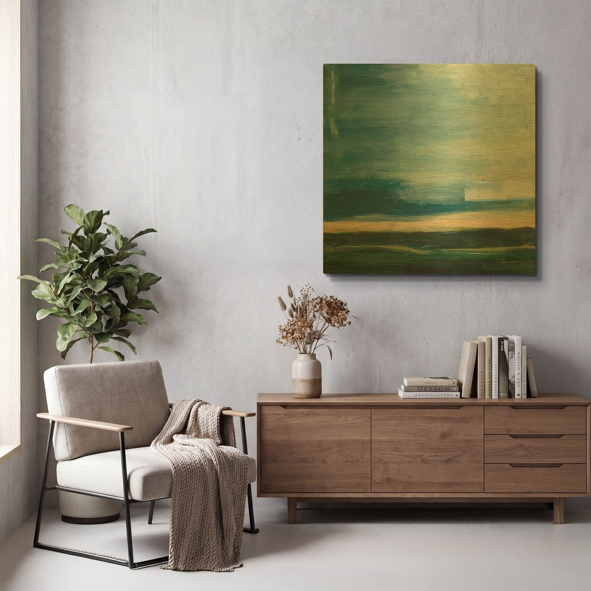 'Life Light' By Pamela Munger Gold Metal Wall Art