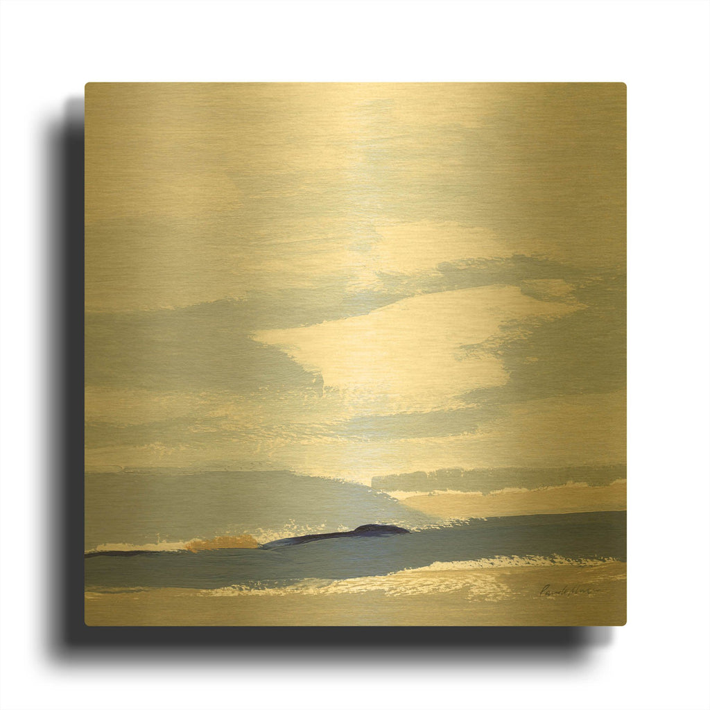 'This Land 1' By Pamela Munger Gold Metal Wall Art