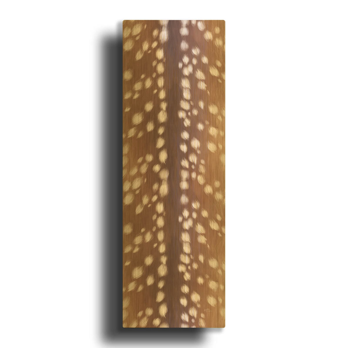 'Sweet Fawn 2' By Janelle Penner Gold Metal Wall Art