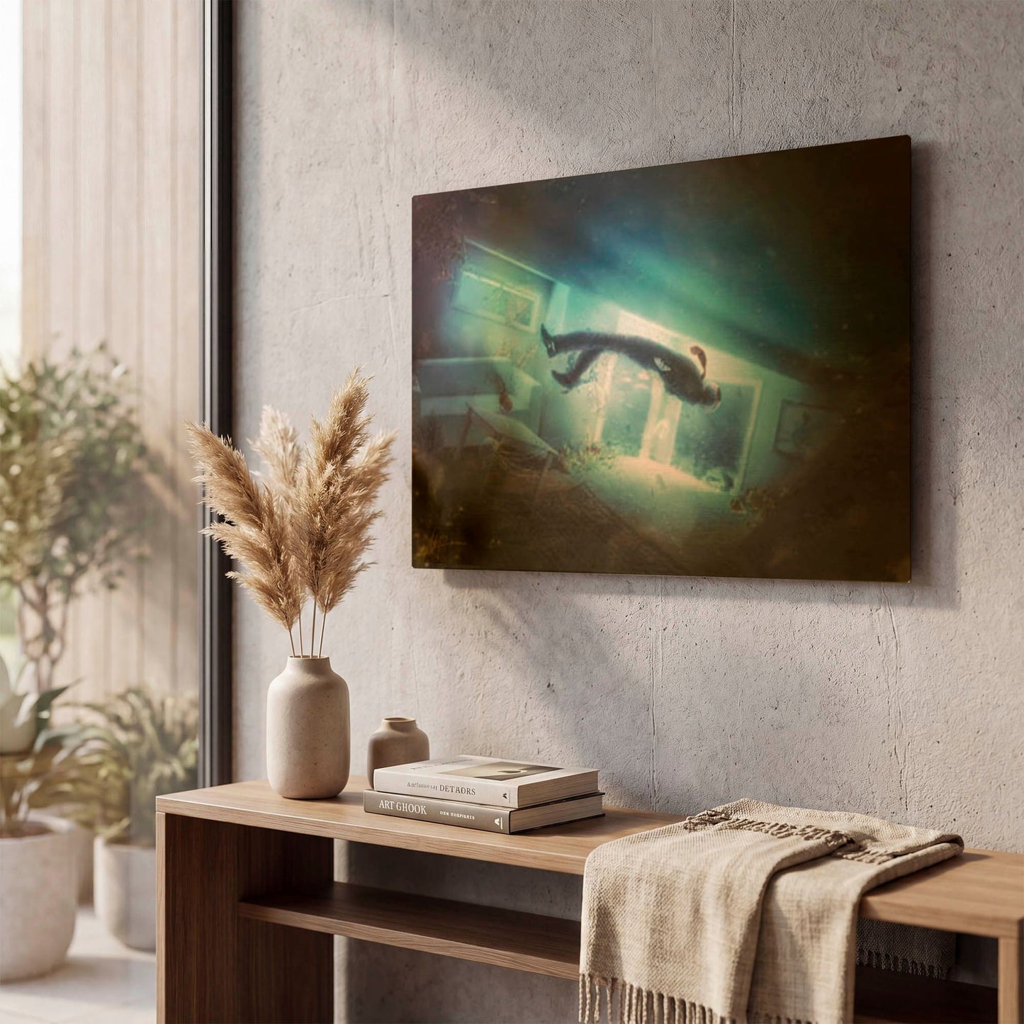 'Tears' By Mario Sanchez Nevado Gold Metal Wall Art
