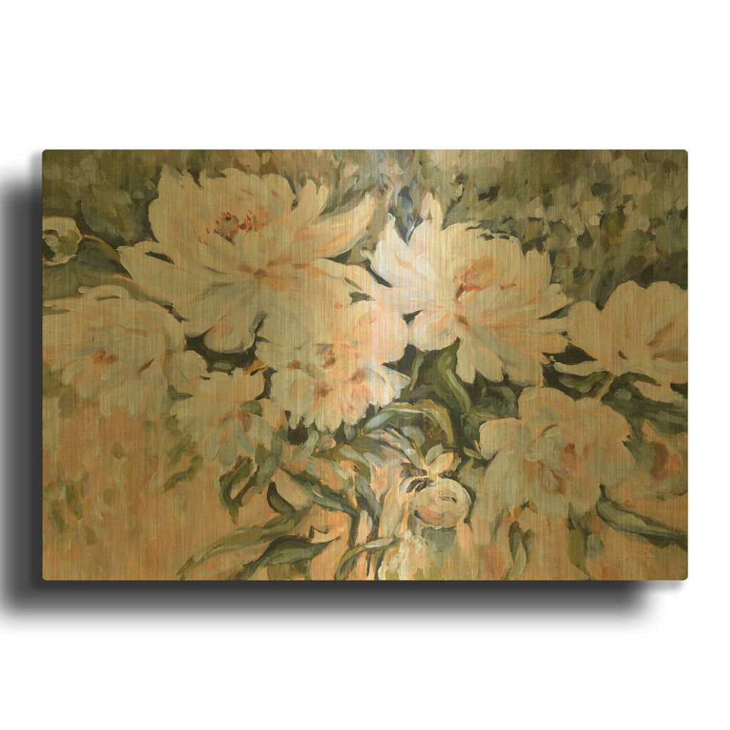 'Pure Elegance' By Katrina Pete Gold Metal Wall Art