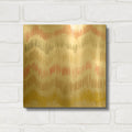 'Colors of the Wind 3' By Kristy Rice Gold Metal Wall Art