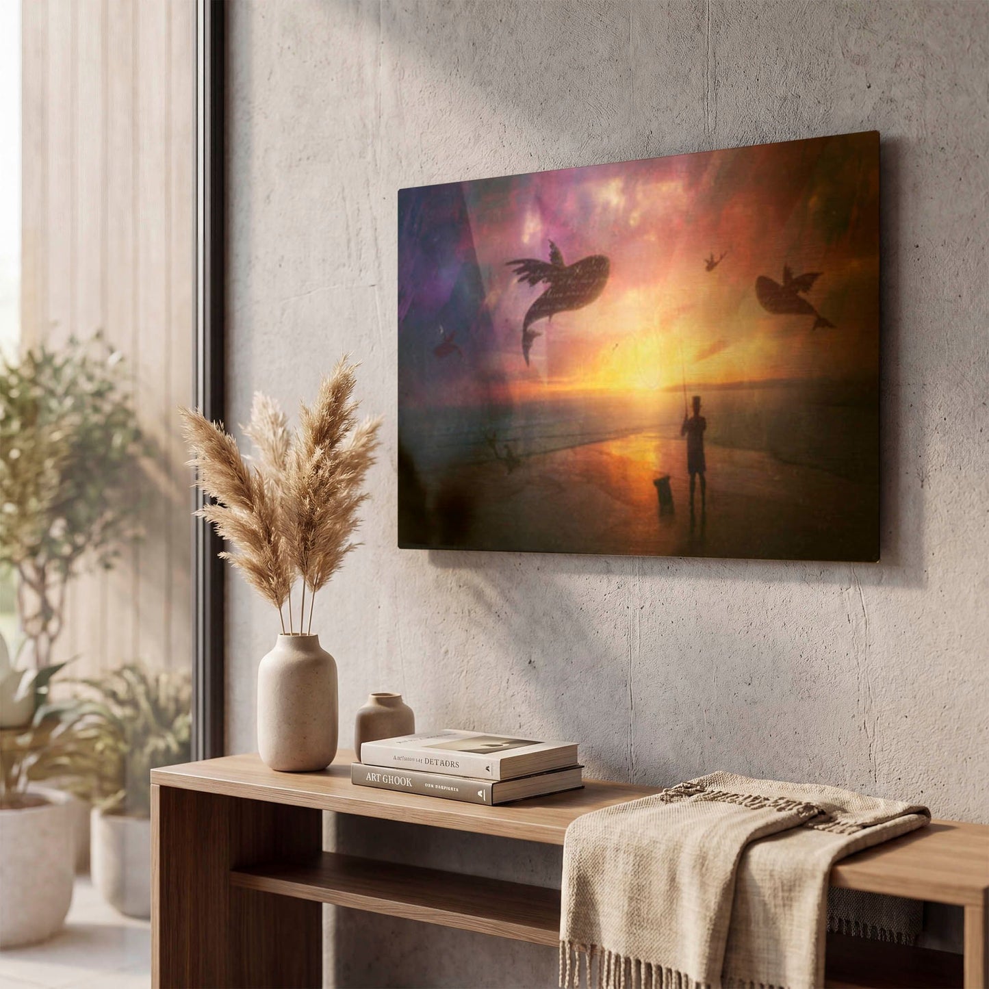 'The Answer' By Mario Sanchez Nevado Gold Metal Wall Art