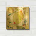 'Harvest Rush 1' By Kristy Rice Gold Metal Wall Art