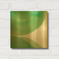 'Bright Pools 2' By Piper Rhue Gold Metal Wall Art