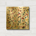 'Party Lights' By Piper Rhue Gold Metal Wall Art