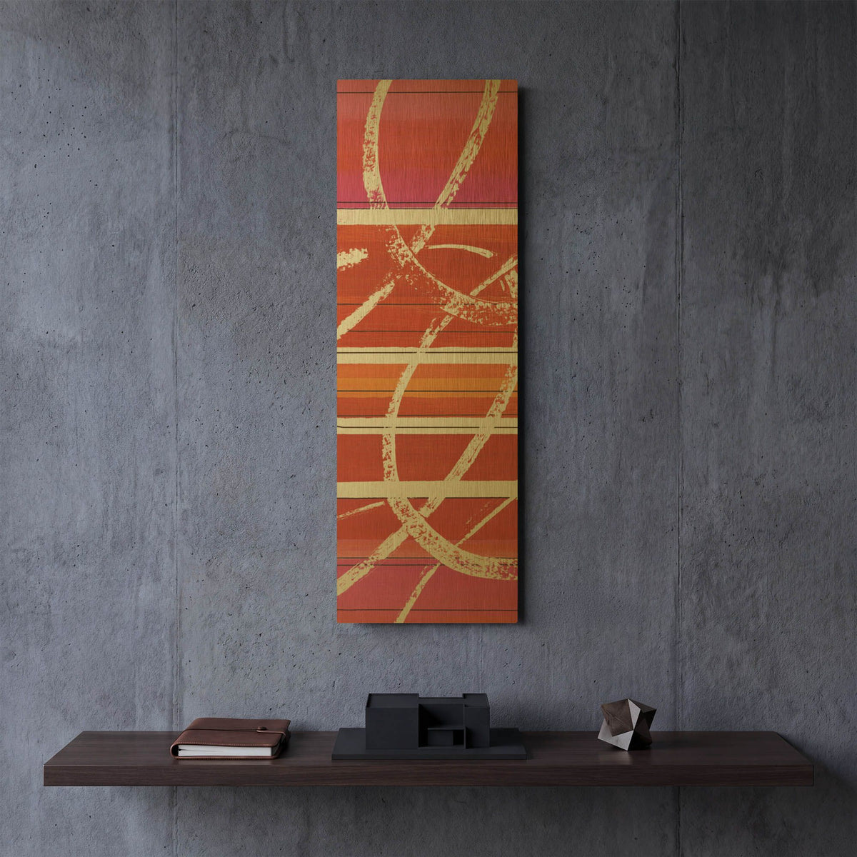 'Some Like it Hot 2' By Piper Rhue Gold Metal Wall Art