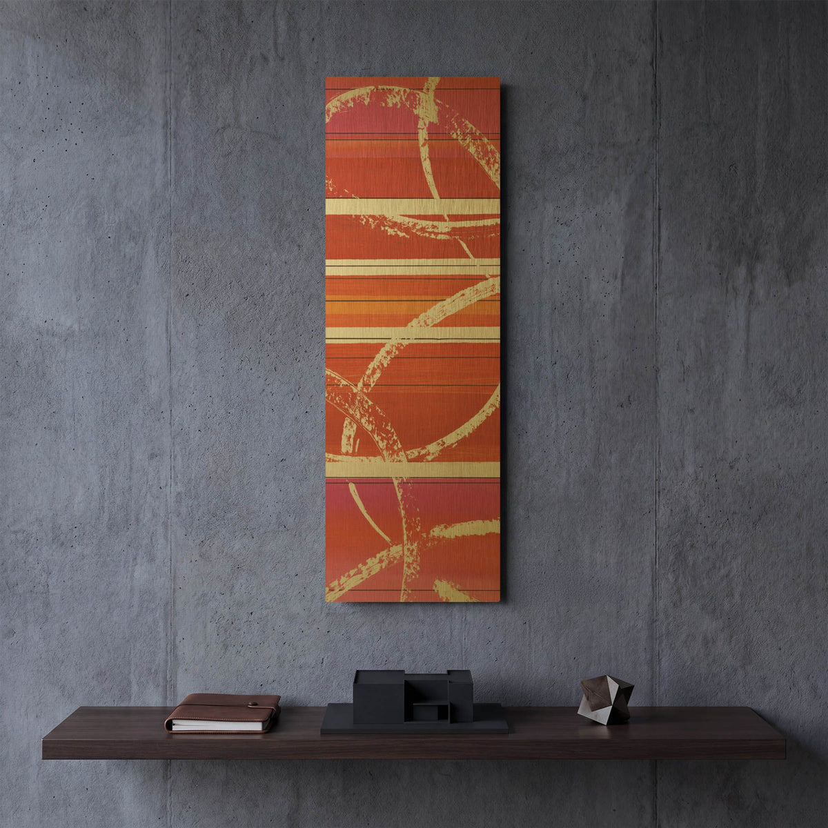 'Some Like it Hot 3' By Piper Rhue Gold Metal Wall Art