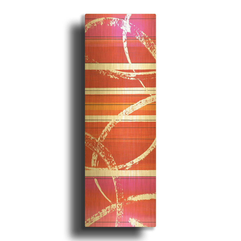 'Some Like it Hot 3' By Piper Rhue Gold Metal Wall Art