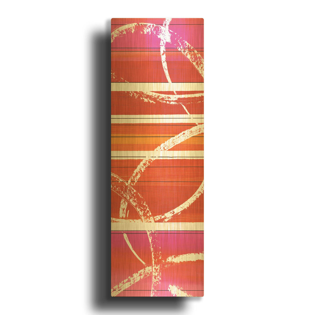 'Some Like it Hot 3' By Piper Rhue Gold Metal Wall Art