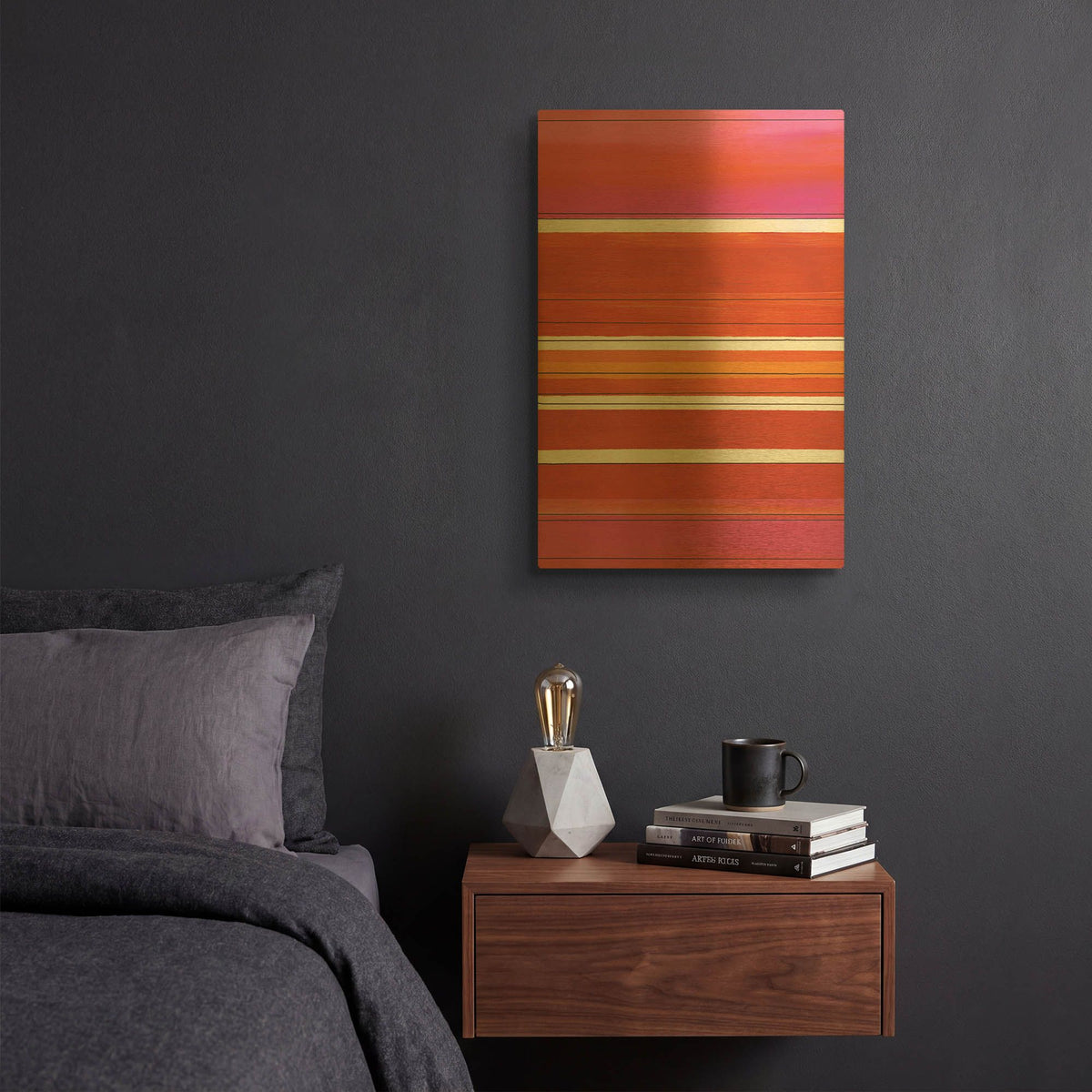 'Some Like it Hot' By Piper Rhue Gold Metal Wall Art