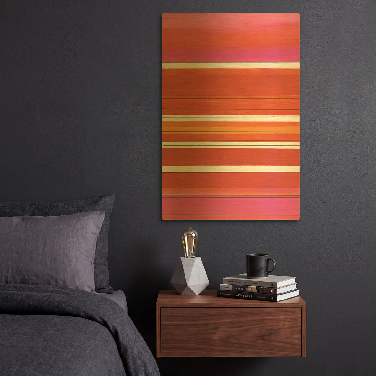 'Some Like it Hot' By Piper Rhue Gold Metal Wall Art