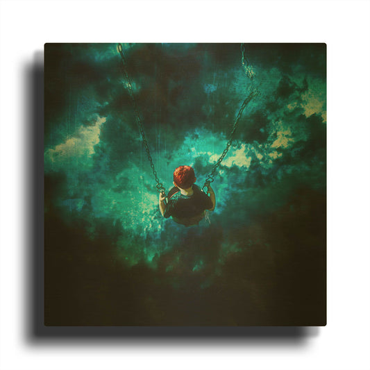 'Travel Is Dangerous' By Mario Sanchez Nevado Gold Metal Wall Art